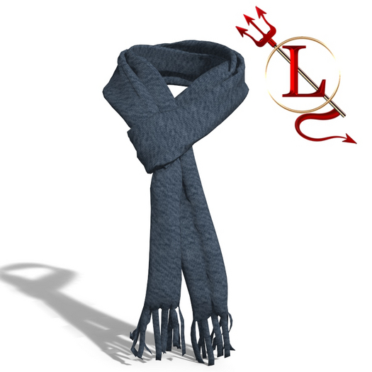 Navy Cashmere Scarf Shawl