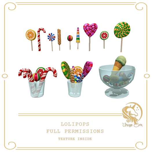 Full Perm Lollipops 