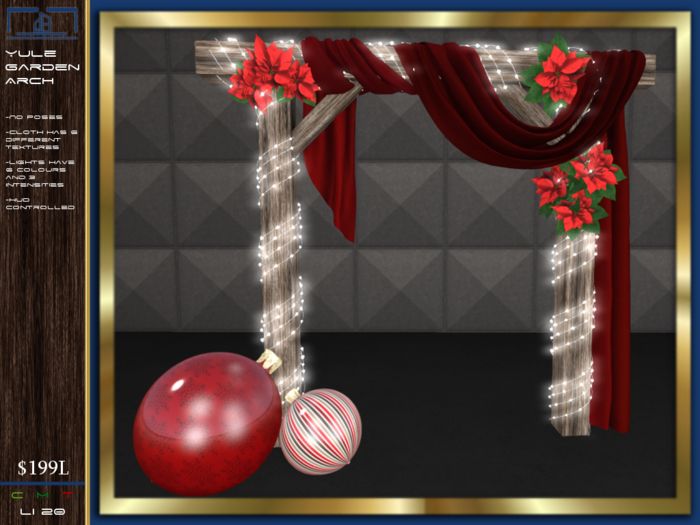 SXD Box - Yule Garden Arch - No Poses