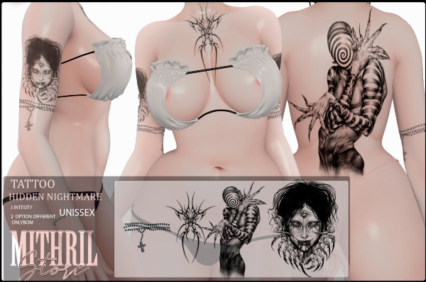 MIthril Store_Tattoo hidden nightmare