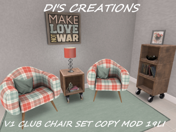 V1 CLUB CHAIR SET
