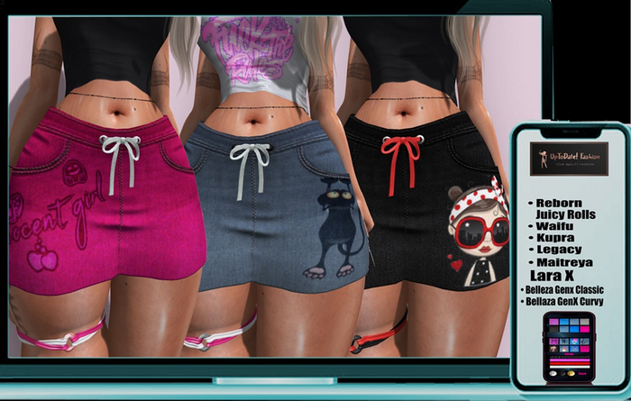 UpToDate!-"Innocent" skirt DEMO