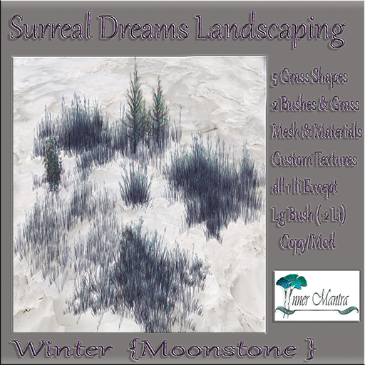 +Inner Mantra+ Surreal Dreams Grass Moonstone  {box}