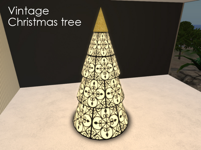 Vintage Christmas tree