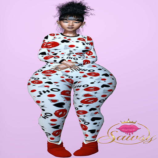 -S- Oh! Oh!  PJ's - Red