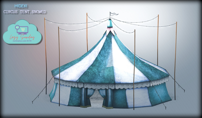 HIDEKI - Circus Tent snowed