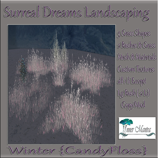 +Inner Mantra+ Surreal Dreams Grass Candyfloss{box}
