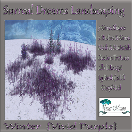+Inner Mantra+ Surreal Dreams Grass Vivid Purple {box}