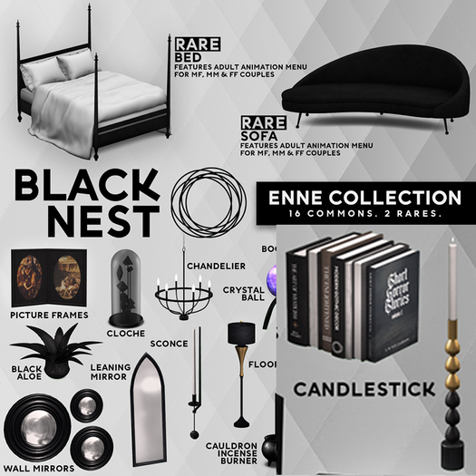 BLACK NEST / Enne Candlestick