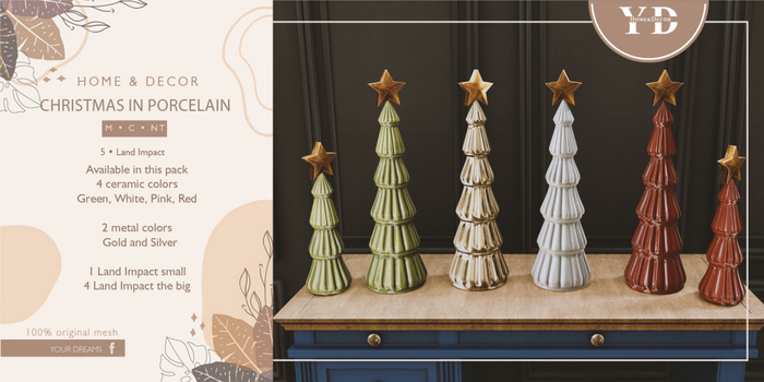 {YD} Christmas in Porcelain