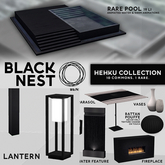 BLACK NEST / Hehku Lantern