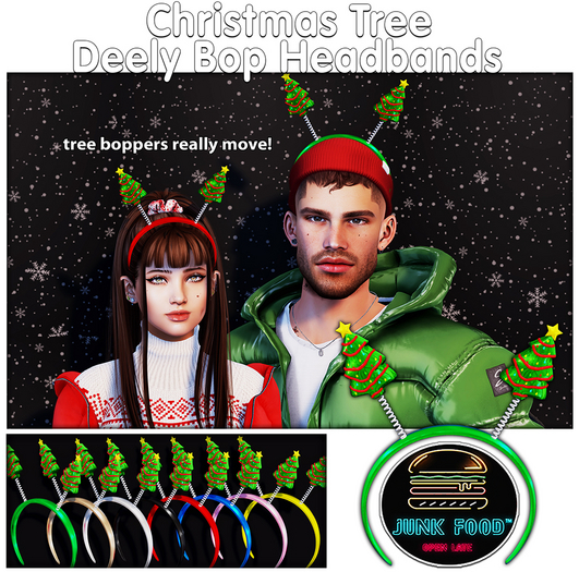 Junk Food - Christmas Deely Bopper (Fatpack)