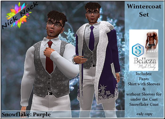 NN_Wintercoat Set-purple