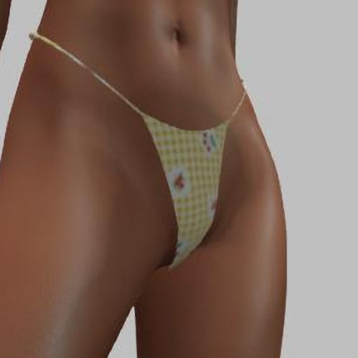 string - yellow pattern