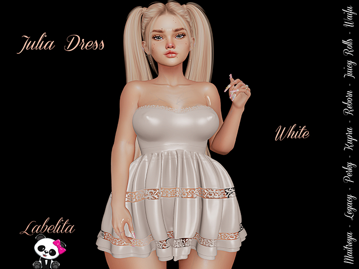 [LABELITA] Julia Dress White