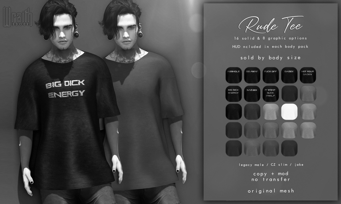 DEMO - wraith - Rude Tee - [DEMO]