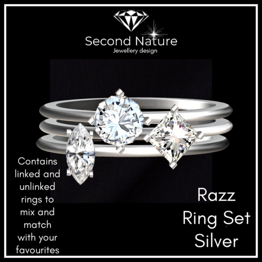 SNJ Razz Ringset Silver ADD!
