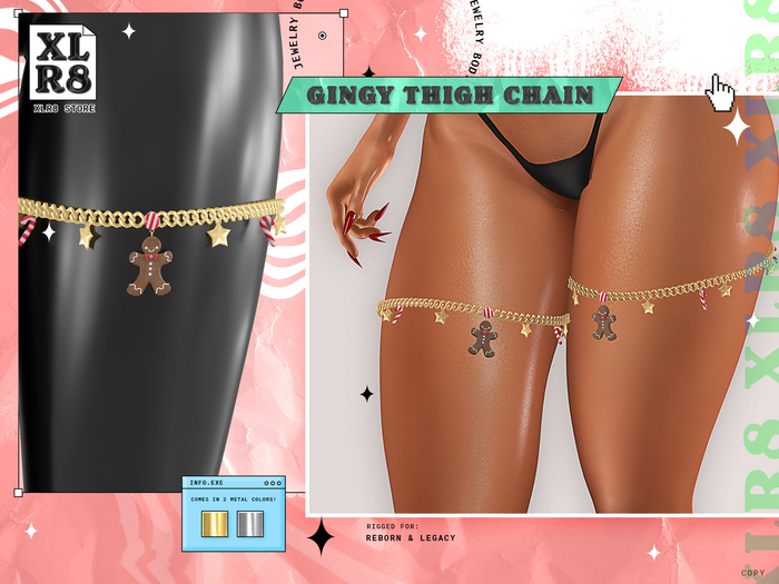 / XLR8 / Christmas Gingy Thigh Chain / Fatpack / Unpack.exe
