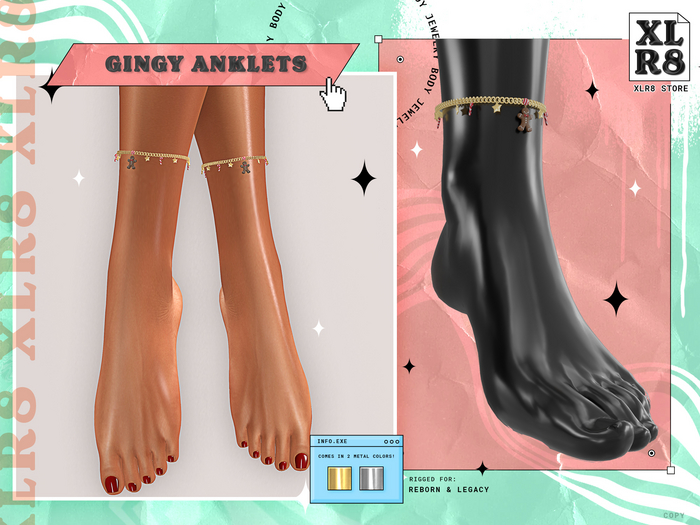 / XLR8 / Christmas Gingy Anklet / Fatpack / Unpack.exe