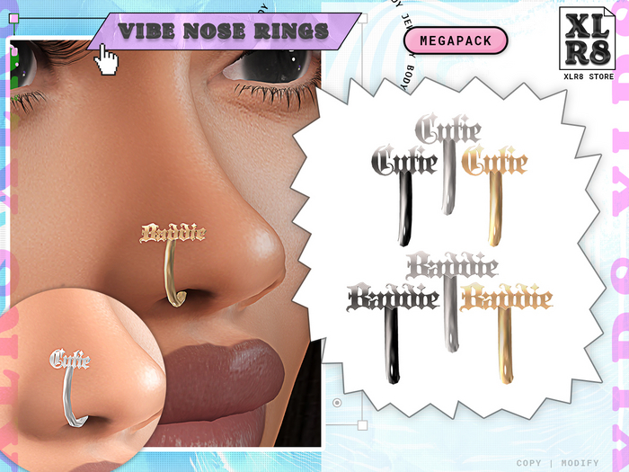 / XLR8 / Vibe Nose Rings / Megapack / Unpack.exe