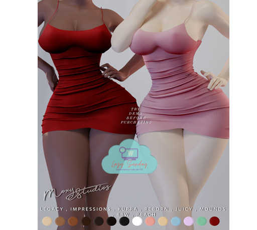 moxy - farrah dress fatpack ( rez to unpack )