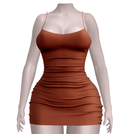moxy - farrah dress rust