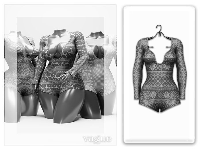 Vague. Holiday Onesie V2 - Demo -