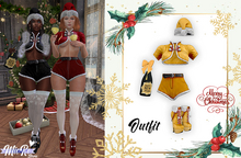 - MicRo - Outfit Santa (Velvet) Gold