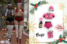 - MicRo - Outfit Santa (Velvet) Pink