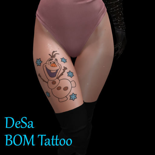 DeSa -Snow Man- BOM Tattoo (Add)