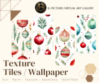 Big Pictures - Wall texture - christmas Bauble
