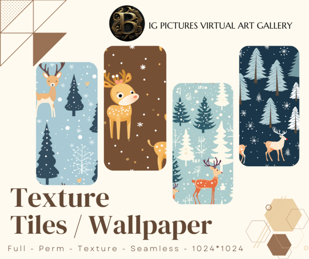 Big Pictures - Wall texture - christmas wallpapers