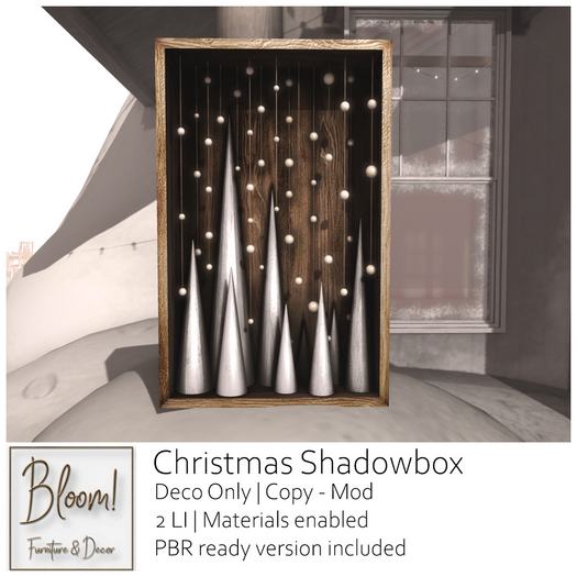 Bloom! - Christmas Shadow Box  (ADD)