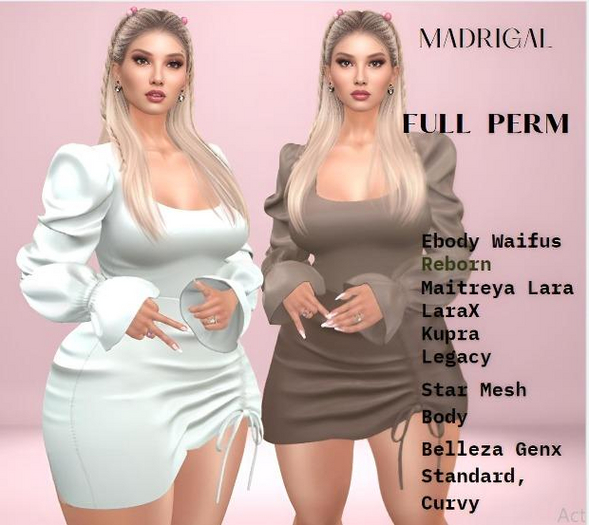 MADRIGAL:_Boho Elegance_ FULL PERM  DEMO