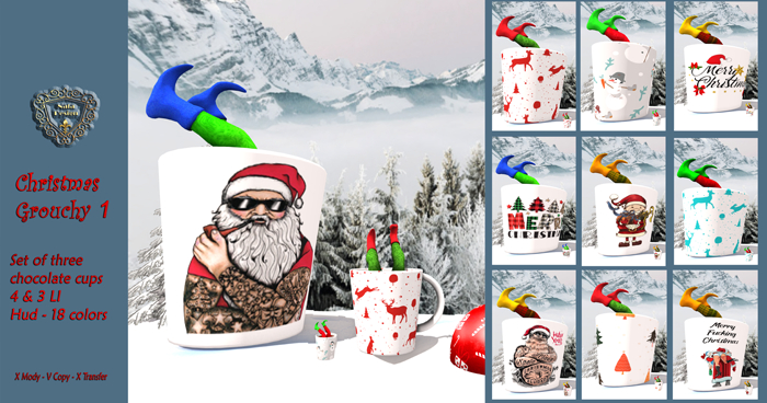 Nala Designs -  XMAS Grouchy Cocoa