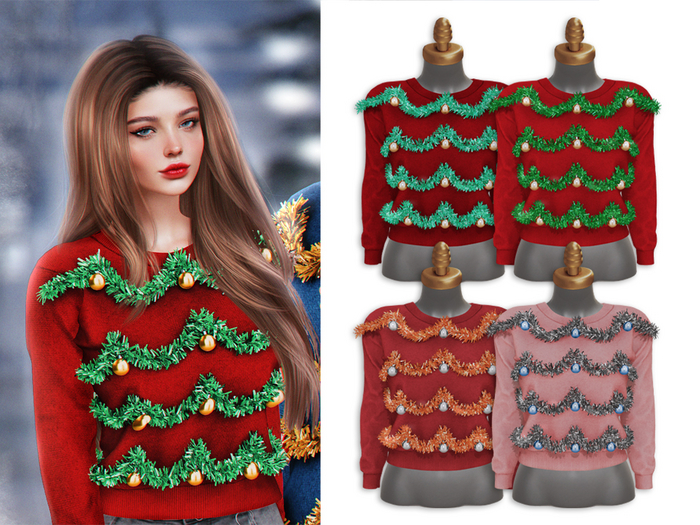 -Sorumin- Tinsel lovers SET -Red- (female)