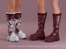 $NT Snowday Boots BURGUNDY