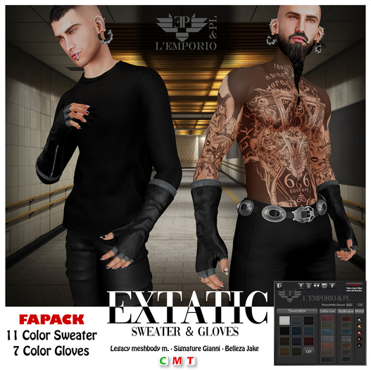 Fatpack- L'Emporio&PL::*Extatic*::Sweater&Gloves