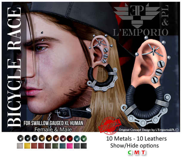 L'Emporio&PL::*Bicycle Race*::for Swallow XL Gauged Human