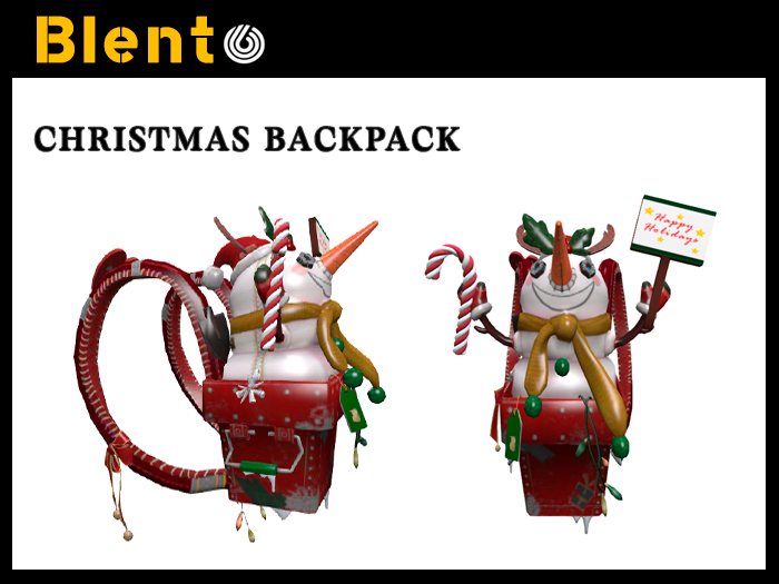 Blento* Christmas Backpack