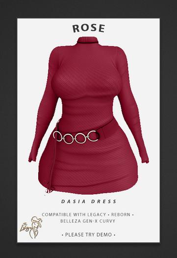 !The LIEGE! - Dasia Dress ROSE