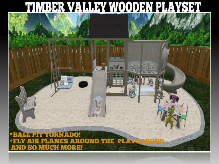 TIMBER VALLEY WOODEN PLAYSET
