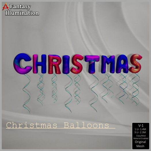 Christmas Balloons