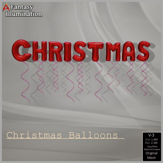 Christmas Balloons