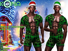 ICONA / SHORT ROMPER / SANTA PACK -9
