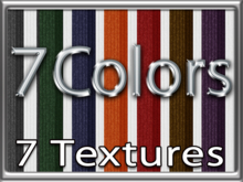 Zoy Texture [ Strypy Knitted 05 ] Seamless - 7 Colors