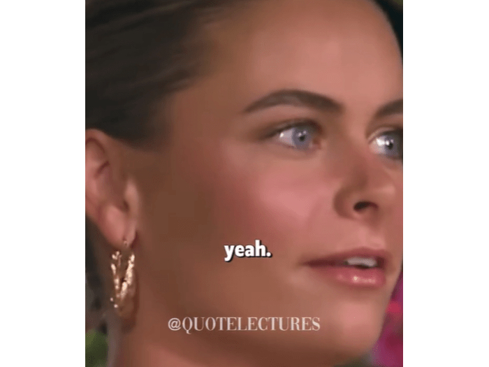 'She Stole' Gesture