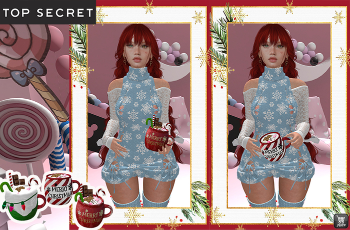 TopSecret  Poses 4X Hot Chocolate