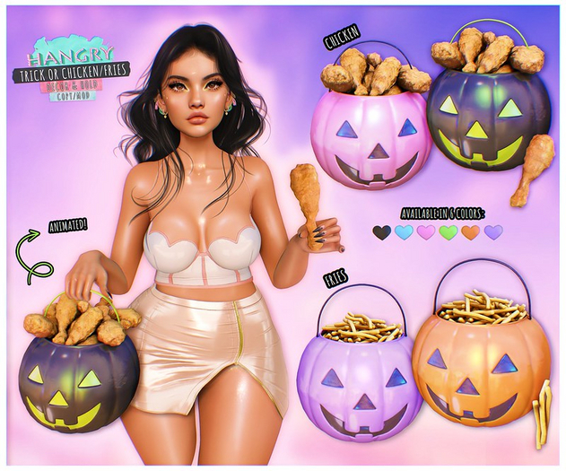 Hangry - Trick or Fries - black