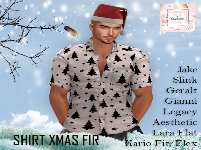 "n'click Style" SHIRT XMAS FIR 